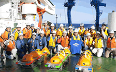 日本海溝での実験に成功した江戸っ子1号プロジェクト ©JAMSTEC